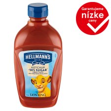 Hellmann's Mild Ketchup with Sugar and Steviol Glycoside Sweetener from Stevia 460 g