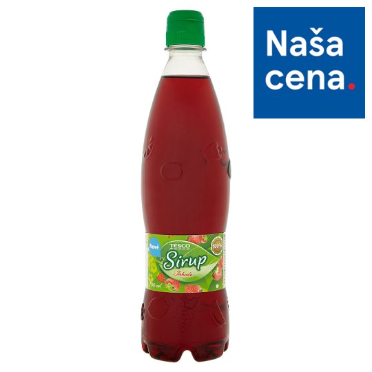 Tesco Sirup jahoda 700 ml