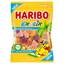 Haribo Exotix Jelly with Fruit Flavor 80 g