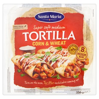 Santa Maria Kukuričná tortilla 336 g