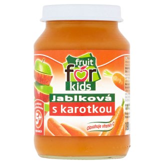Fruit for Kids Dojčenská výživa jablková s karotkou 190 g