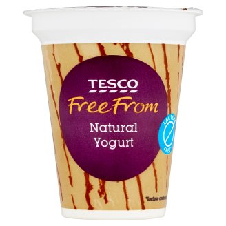 Tesco Free From Delaktózovaný biely jogurt 150 g