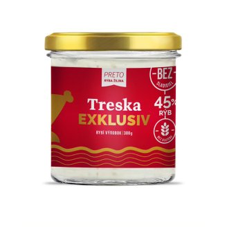 Ryba Žilina Preto Exklusiv treska v majonéze 300 g