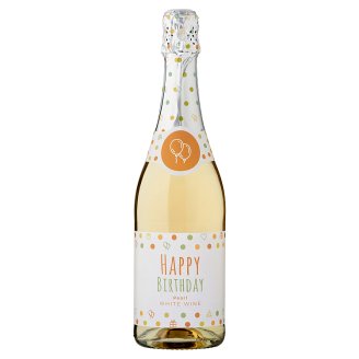 Happy Birthday Pearl Sparkling Semi-Sweet White Wine 0.75 L