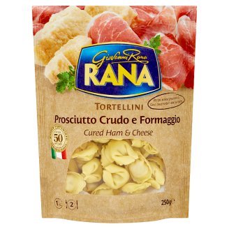Rana Tortellini čerstvé vaječné cestoviny so surovou šunkou a syrom 250 g