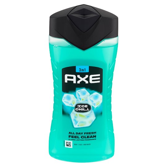Axe Ice Chill sprchovací gél 3 v 1 na telo, vlasy a tvár 250 ml