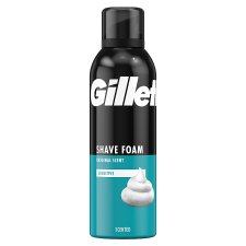 Gillette Classic Sensitive Pena Na Holenie, Na Citlivú Pokožku, 200ml