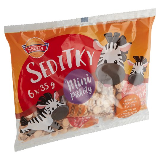 Sedita Seditky mini piškóty 6 x 35 g (210 g)