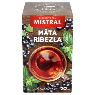 Mistral Mäta ríbezľa bylinno-ovocný čaj 20 x 1,5 g