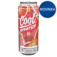 Cool Plus Energy Red Orange and Grapefruit 0.5 L