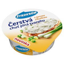 Syrokrém čerstvá chuť s jarnou cibuľkou 80 g