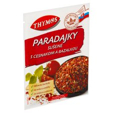 Thymos Paradajky sušené s cesnakom a bazalkou 15 g