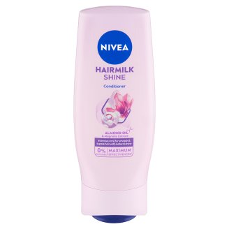 Nivea Hairmilk Natural Shine Ošetrujúci kondicionér 200 ml