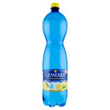 Gemerka Botanica with Lemon and Mint Flavor Gently Sparkling 1.5 L