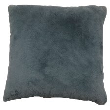 F&F Home Faux Fur Slate Blue vankúš 48 x 48 cm