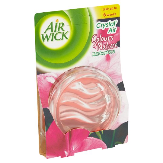 Air Wick Colours of Nature Cystal air osviežovač vzduchu s vôňou ružových kvetov 5,21 g