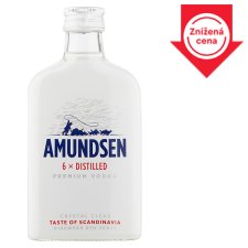 Amundsen Premium Vodka 6 x Distilled 37.5% 0.2 L