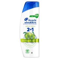 Head & Shoulders Apple Fresh 2v1 Šampón na Lupiny 330 ml. Pocit Sviežosti a Vôňa Jabĺk