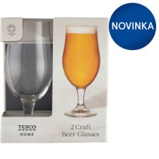 Tesco Home Timeless Craft Beer Glasses 2 pcs