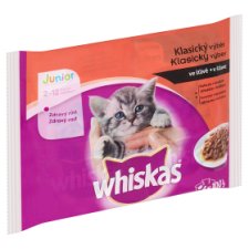 Whiskas Junior Clasic Selection in Juice 4 x 100 g