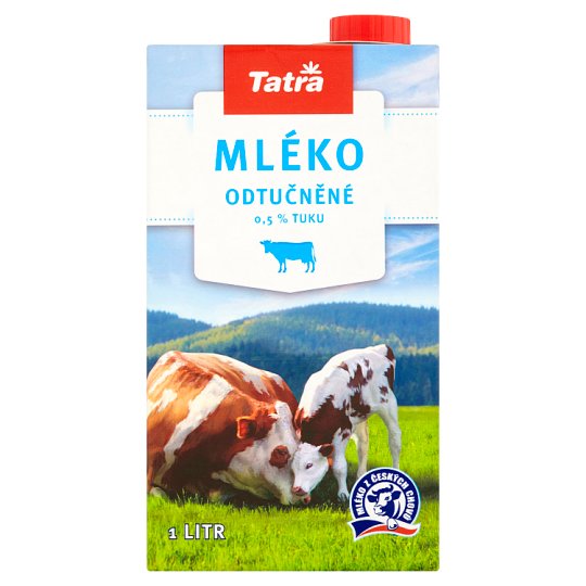 Tatra Trvanlivé odtučnené mlieko 1 l