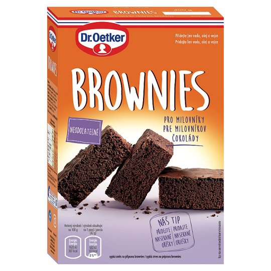 Dr. Oetker Čokoládové brownies 400 g
