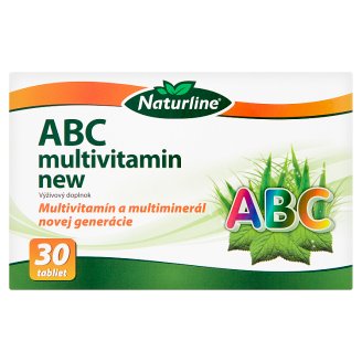 Naturline ABC multivitamin new výživový doplnok 30 tabliet 42,0 g