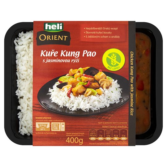 Heli Orient Kurča Kung Pao s jazmínovou ryžou 400 g