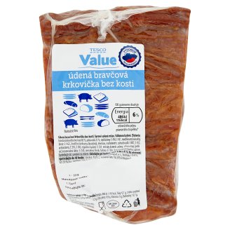 Tesco Value Údená bravčová krkovička bez kosti