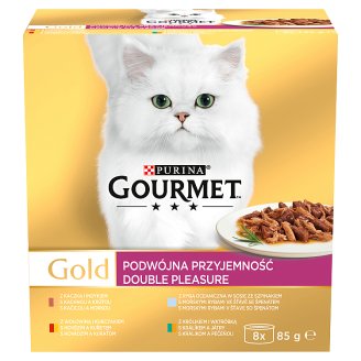 GOURMET Gold Multipack Double Pleasure 8 x 85 g