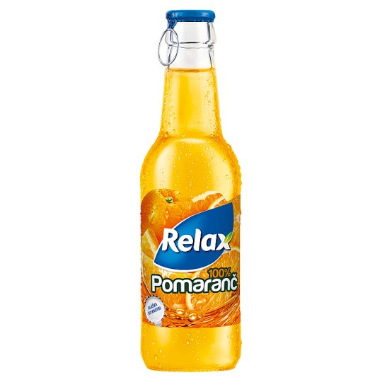 Relax 100% pomaranč 250 ml