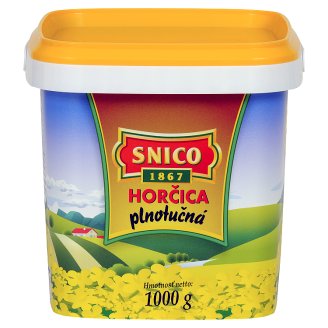 Snico Horčica plnotučná 1000 g