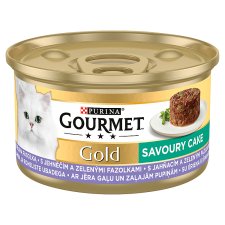 GOURMET Gold Savoury Cake with Lamb and Green Beans 85 g