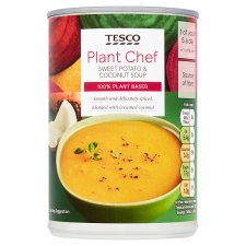 Tesco Plant Chef Sweet Potato & Coconut Soup 400 g