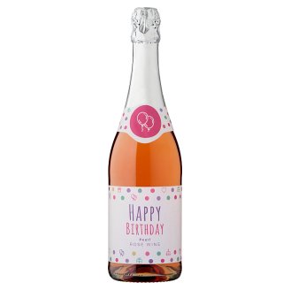 Happy Birthday Pearl Sparkling Rose Wine 0.75 L