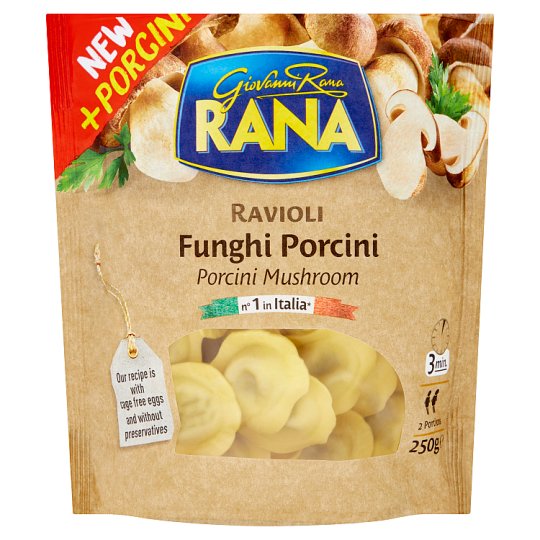 Rana Ravioli čerstvé vaječné cestoviny s hríbovou plnkou 250 g