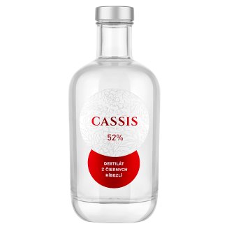 Château Topoľčianky Exclusive Distillates Cassis destilát 52% 0,5 l