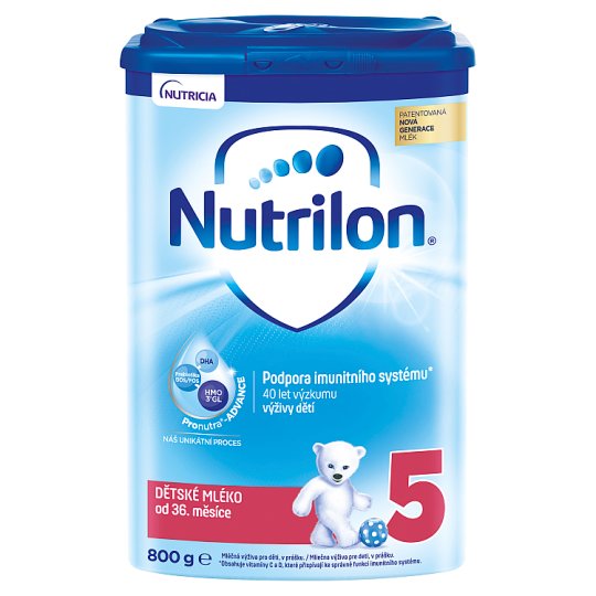 Nutrilon 5 mlieko pre deti od 36. m 800 g