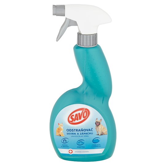 Savo Odstraňovač škvŕn a zápachu univerzálny sprej 450 ml
