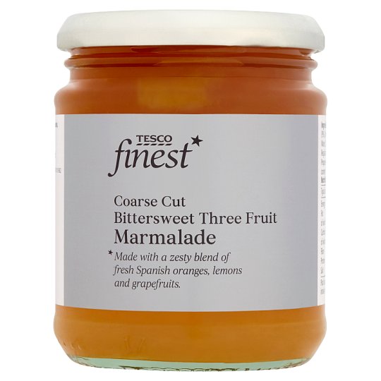 Tesco Finest Three Fruit Marmalade 340 g