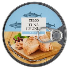 Tesco Tuna Chunks in Brine 185 g