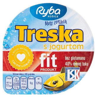 Ryba More Zdravia Treska s jogurtom 140 g