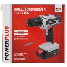 Power Plus Drill/Screwdriver 12V Li-Ion POWC1051