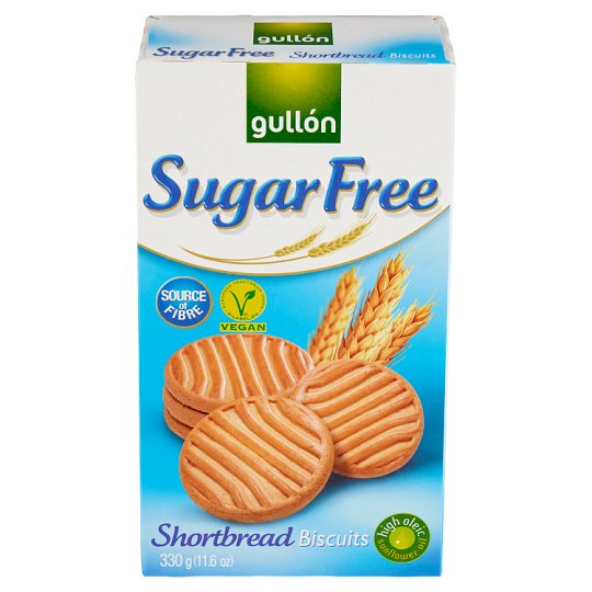 Gullón Shortbread Sugar Free Biscuits 2 x 165 g (330 g)