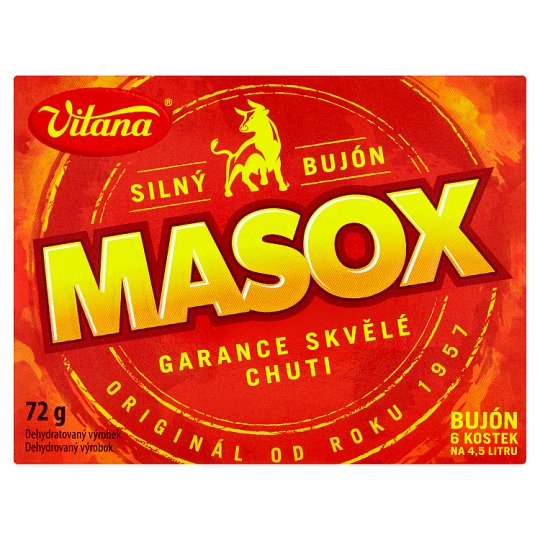 Vitana Masox Broth 6 pcs 72 g