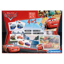 Clementoni Disney Pixar Cars 4 in 1 Puzzle