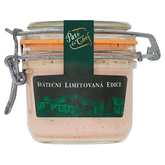Paté Du Chef Paštéta s kuracou pečeňou, hubami a madeirou 200 g
