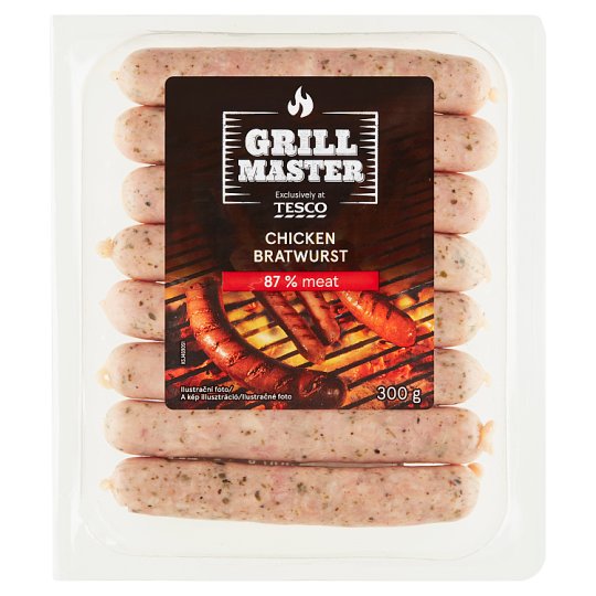 Tesco Grill Master Kuracie párky 300 g