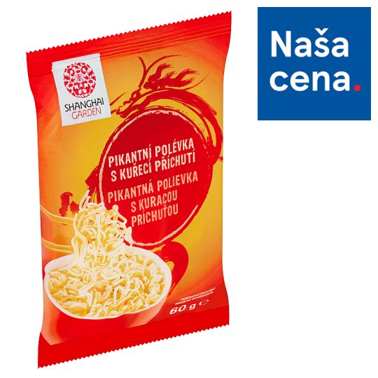 Shanghai Garden Pikantná polievka s kuracou príchuťou 60 g