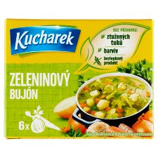 Kucharek Zeleninový bujón 6 x 10 g (60 g)